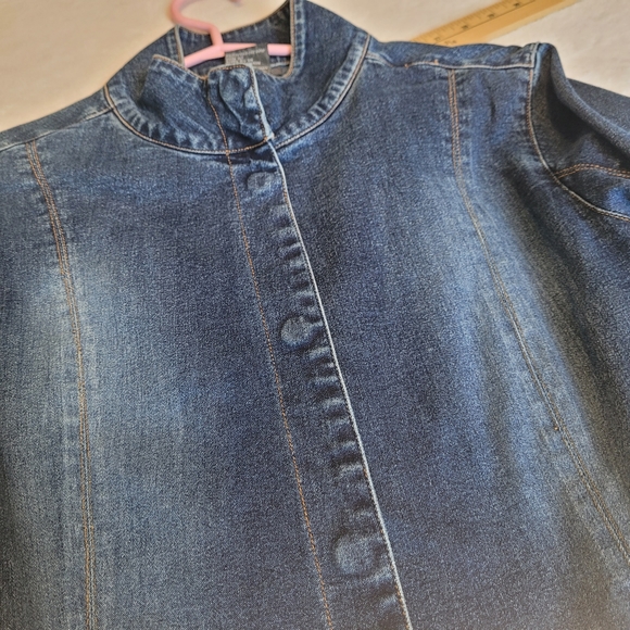 ANNEX Vintage 3/4 Jean Coat Size 6 - Picture 6 of 9
